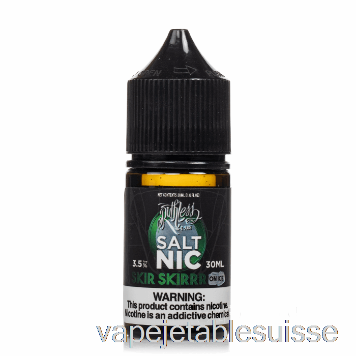 Vape Suisse Skir Skir Sur Glace - Sel Impitoyable - 30ml 35mg